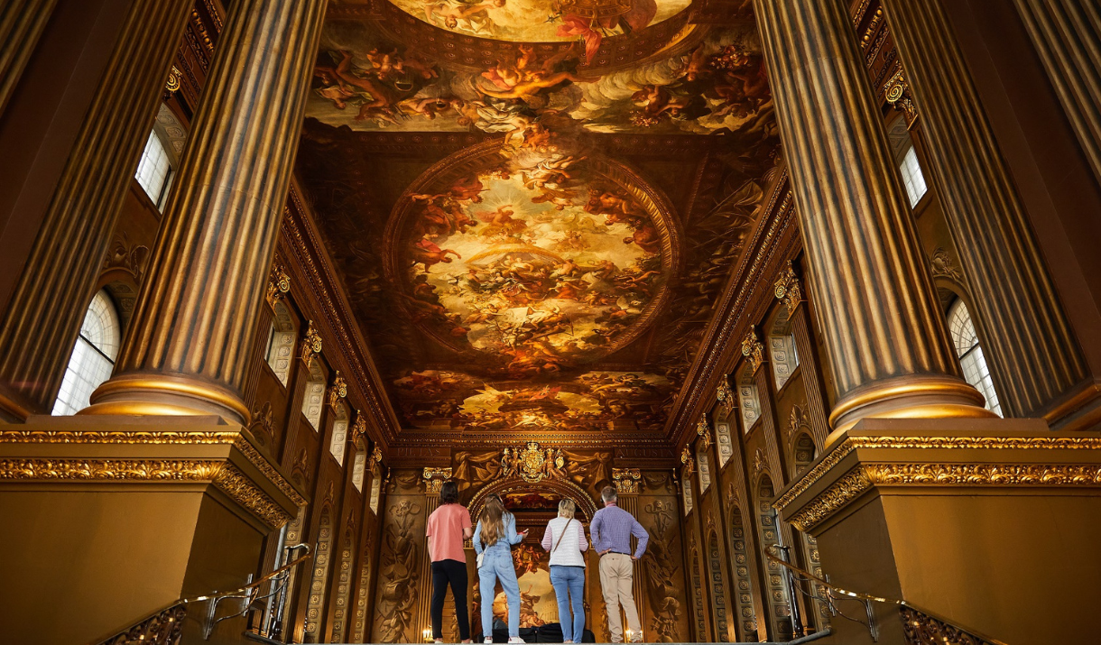 The Painted Hall at the Old Royal Naval College